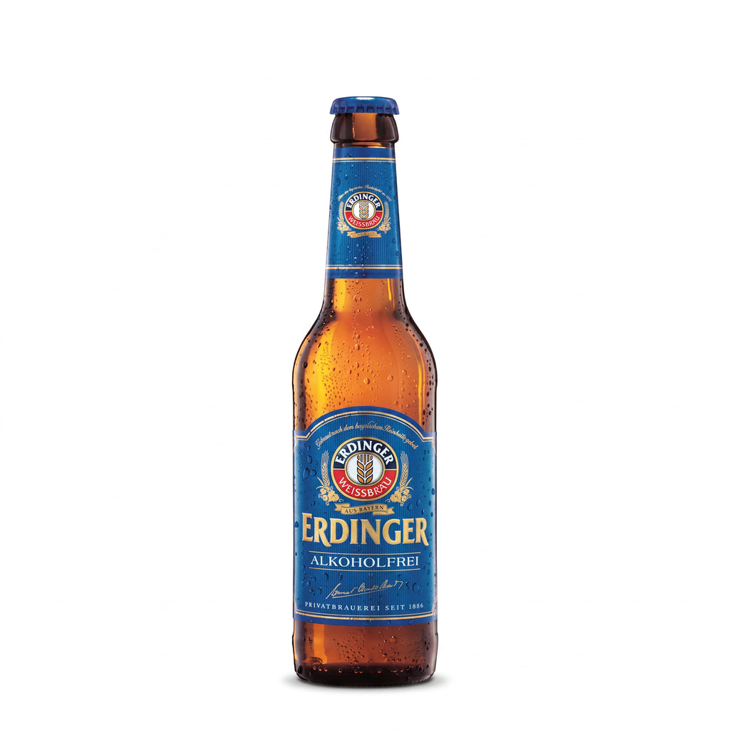 Bouteille de bière sans alcool Erdinger Weissbier Alkoholfrei 33 cl