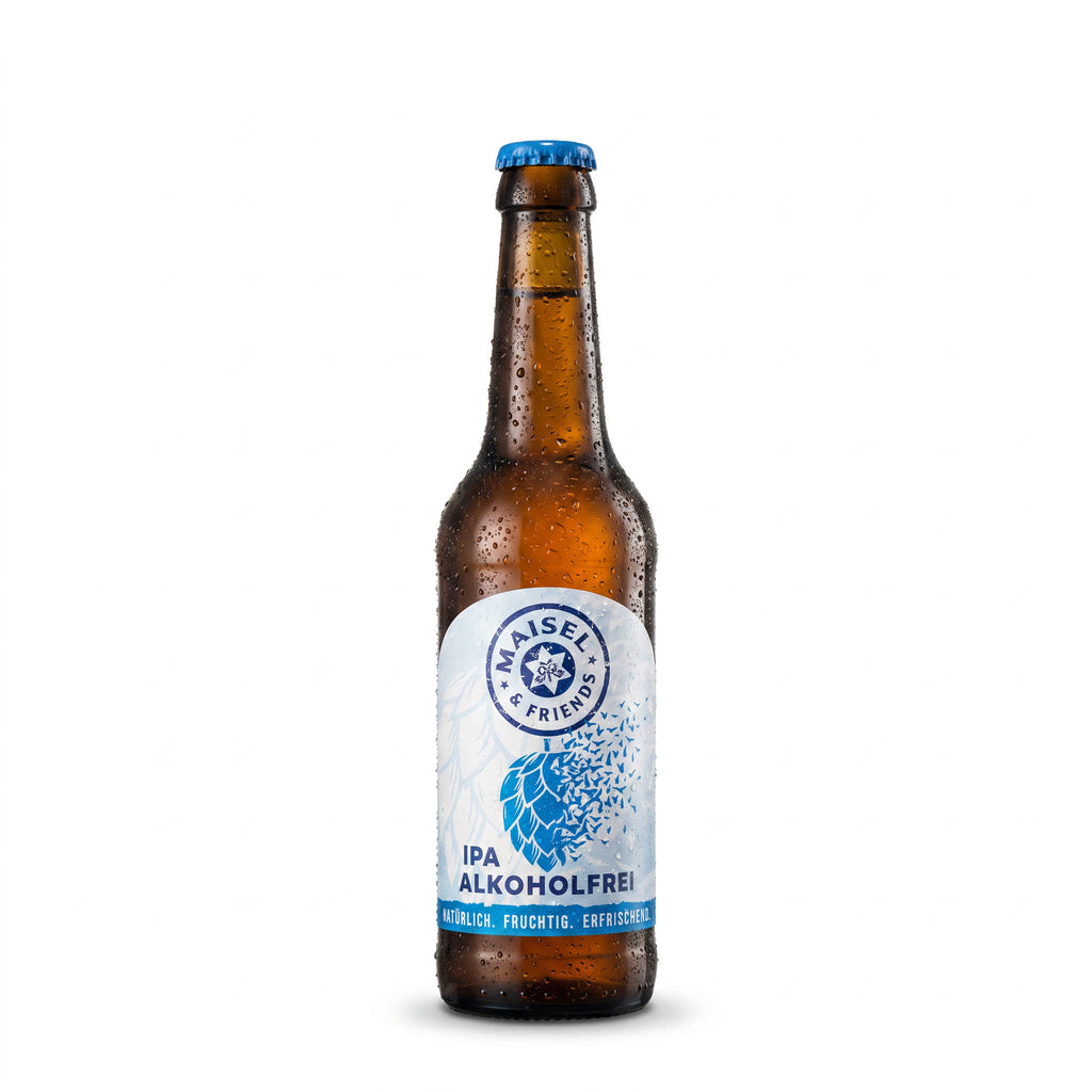 Bouteille de bière sans alcool Maisel & Friends Urban IPA Alkoholfrei 33 cl